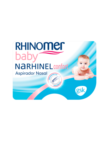 RHINOMER BABY NARHINEL CONFORT ASPIRADOR NASAL 2 RECAMBIOS