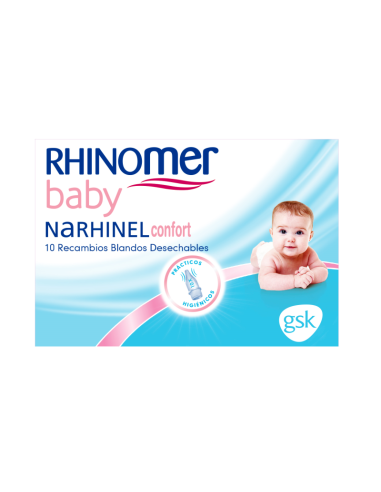 RHINOMER BABY NARHINEL CONFORT RECAMBIOS 10 UNIDADES