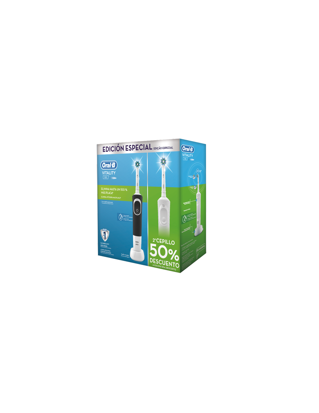 Oral B Pack Cepillo Dental Electrico Vitality