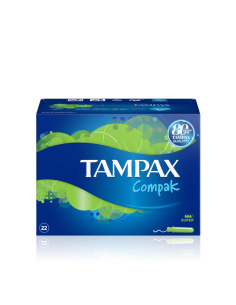 TAMPAX COMPACK SUPER 22 UNIDADES