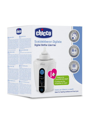▷ Chollo Calienta biberón digital Chicco con 12 programas y descongelado  por sólo 29,99€ (40% de descuento)