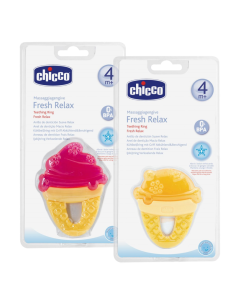 Chicco - Mordedor de Dentición Fresh Relax Helado 4m