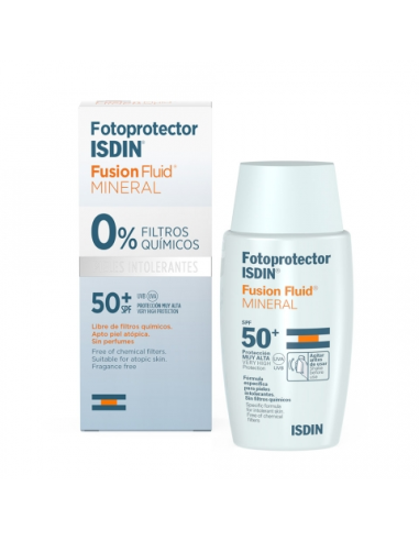 ISDIN FOTOPROTECTOR FUSION FLUID MINERAL SPF 50 50 ML