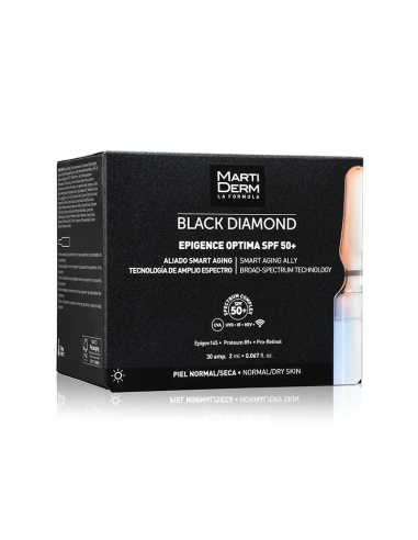 MARTIDERM BLACK DIAMOND - EPIGENCE OPTIMA SPF 50 - 30 AMPOLLAS
