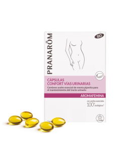 PRANAROM AROMAFEMINA CONFORT VÍAS URINARIAS 30 CÁPSULAS