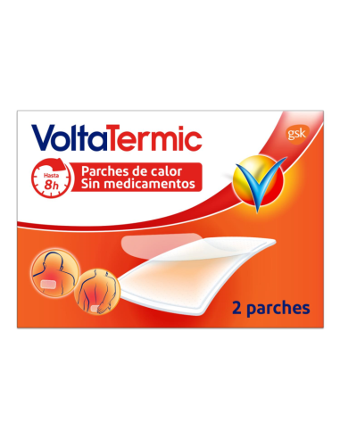 VOLTATERMIC PARCHES DE CALOR - 2 PARCHES RECTANGULARES