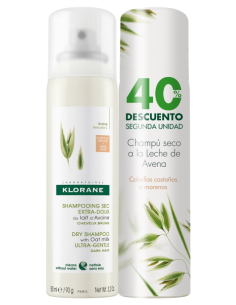 KLORANE DUPLO CHAMPU SECO AVENA NATURAL