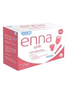 ENNA CYCLE COPA MENSTRUAL TALLA M  APLICADOR