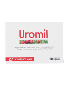UROMIL 36 MG PAC 90 CAP ARANDANO