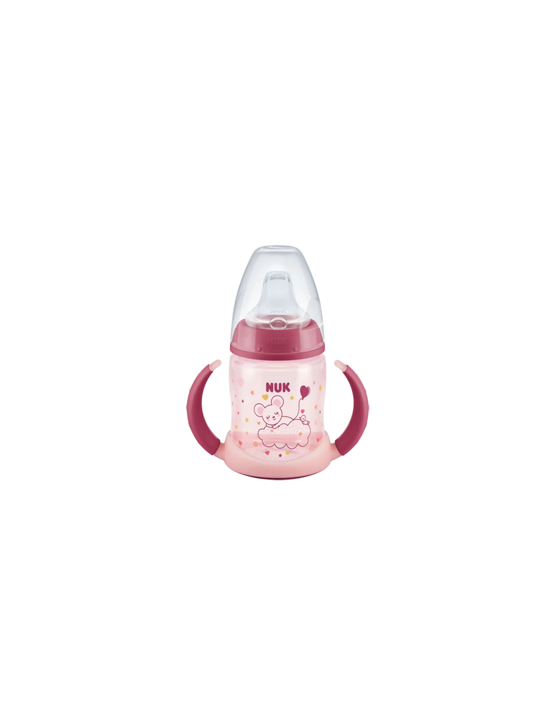 BIBERON FC PP SILICONA NUK ENTRENA NIGHT 6-18 M 150 ML 1 UNIDAD