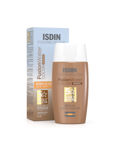 FOTOPROTECTOR ISDIN SPF 50 FUSION WATER COLOR 50 ml BRONZE