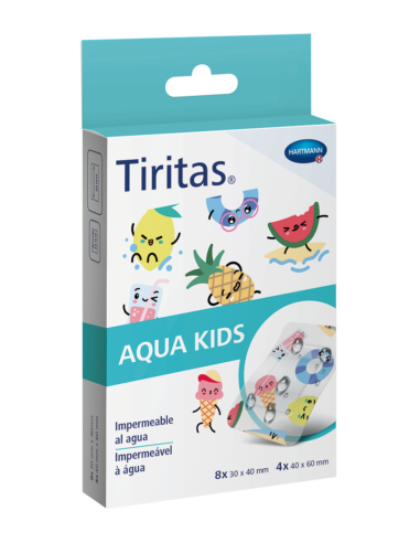 Tiritas® Aqua Kids, resistentes al agua