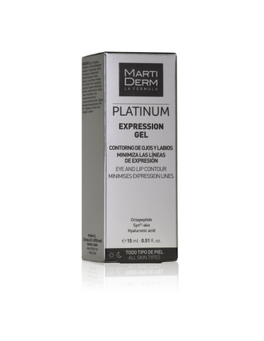MARTIDERM PLATINUM - EXPRESSION GEL OJOS LABIOS...