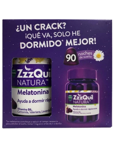 ZZZQUIL NATURA PACK 90 UD