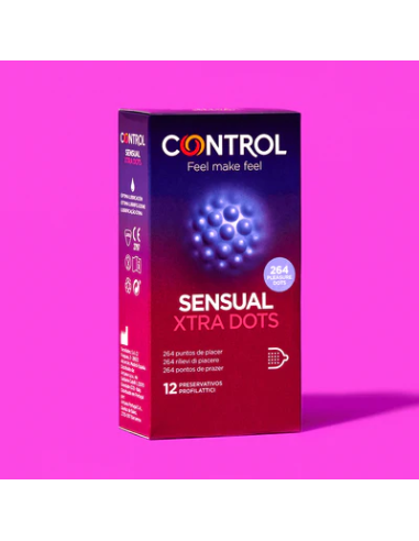 CONTROL SENSUAL XTRA DOTS 12 UD