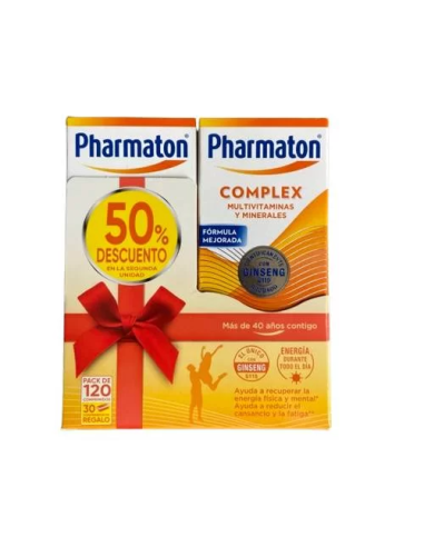 PHARMATON COMPLEX2 ENVASES 60 COMPRIMIDOS PACK PROMOCIONAL - VITAMINAS