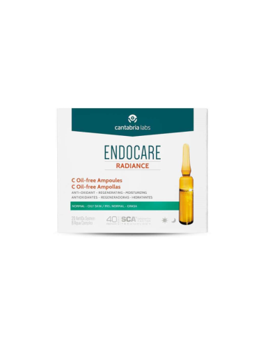 ENDOCARE RADIANCE C OIL FREE AMPOLLAS 30 UNIDADES