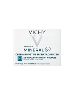 VICHY MINERAL 89 CREMA BOOST DE HIDRATACION LIGERA 50 ML 2