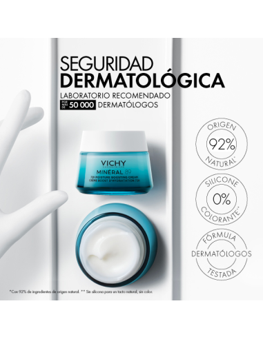 VICHY MINERAL 89 CREMA BOOST DE HIDRATACION...