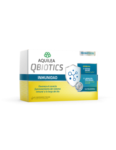 AQUILEA QBIOTICS INMUNIDAD 30 COMPRIMIDOS LIBERACION PROLONGADA