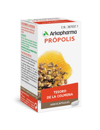 ARKOCÁPSULAS PRÓPOLIS – 40 CÁPSULAS
