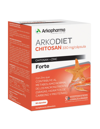 ARKODIET CHITOSAN FORTE 325 mg – 90 CÁPSULAS