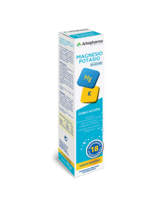 ARKOVITAL MAGNESIO – POTASIO – 18 COMPRIMIDOS EFERVESCENTES