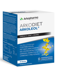 ARKODIET ARKOLEOL - METABOLIZA LAS GRASAS – 90 CÁPSULAS