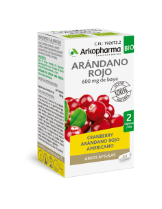 Arkocápsulas Arándano Rojo BIO – 45 Cápsulas