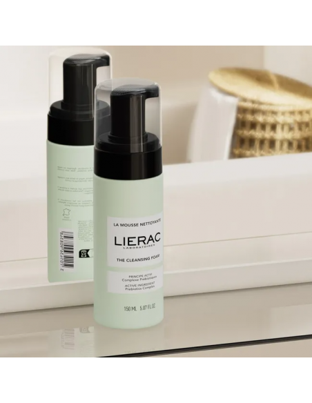 LIERAC ESPUMA LIMPIADORA 150ML