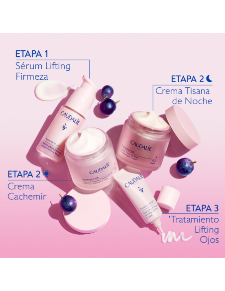 CAUDALIE RESVERATROL RECARGA CREMA TISANA NOCHE 50 ML