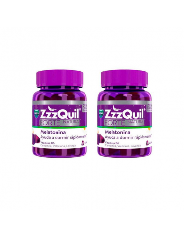 ZZZQUIL FORTE NATURA PACK 2 X 30 GUMMIES