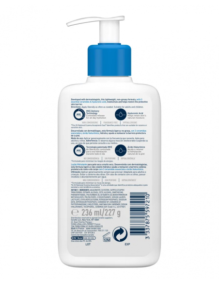 CERAVE LOCION HIDRATANTE 236 ML