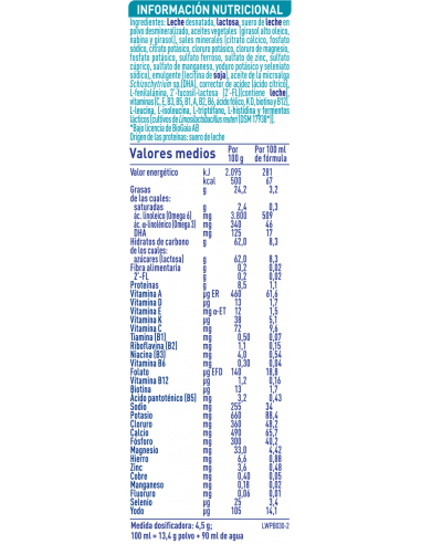 NESTLÉ NAN OPTIPRO 2 LECHE CONTINUACIÓN 800 GR