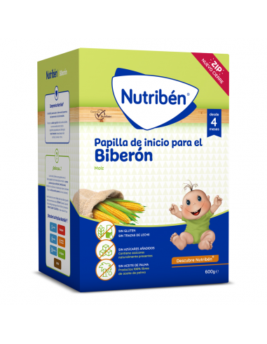 NUTRIBEN PAPILLA DE INICIO AL BIBERÓN 600 G