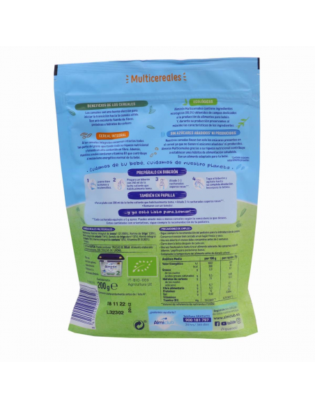 ALMIRON MULTICEREALES ECO BOLSA 200 g
