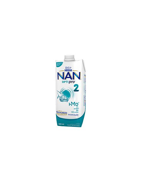 NESTLÉ NAN OPTIPRO 2 LECHE LÍQUIDA PARA LACTANTES 500ML