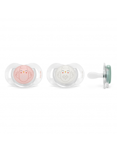 SUAVINEX CHUPETE TETINA FISIOLÓGICA DE SILICONA 0- 4 M