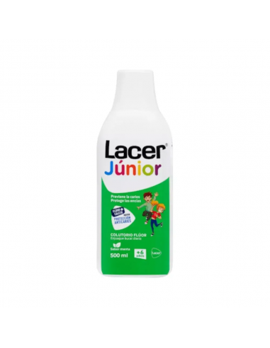 LACER FLUOR DIARIO 0,05 % MENTA 500 ML