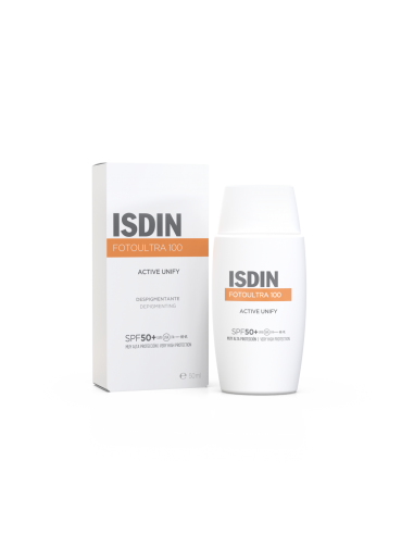 ISDIN FOTO ULTRA 100 ISDIN ACTIVE UNIFY FUSION FLUID SPF 50