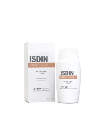 ISDIN FOTO ULTRA 100 ACTIVE UNIFY COLOR FUSION FLUID SPF 50 50 ML