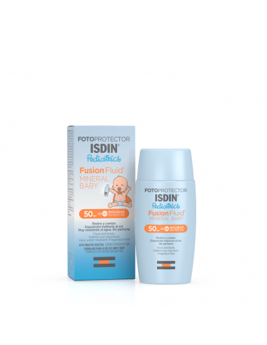 ISDIN FOTOPROTECTOR PEDIATRICS FUSION FLUID MINERAL SPF 50 50 ML