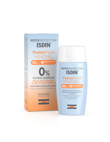 ISDIN FOTOPROTECTOR FUSION FLUID MINERAL SPF 50 50 ML