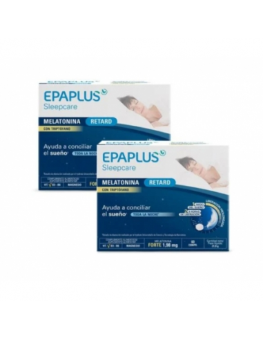 EPAPLUS SLEEPCARE MELATONINA RETARD DUPLO 2 x 60 COMP