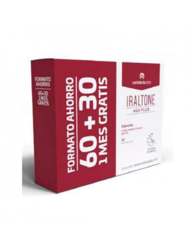 IRALTONE AGA PLUS 60  30 CAPSULAS