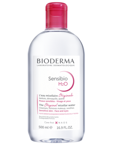 BIODERMA PACK SENSIBIO AGUA MICELAR 2X500 ML