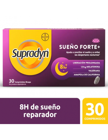 SUPRADYN SUEÑO FORTE 30 COMPRIMIDOS