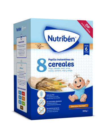 NUTRIBÉN 8 CEREALES 600 G