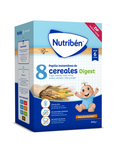 NUTRIBÉN 8 CEREALES DIGEST 600 G