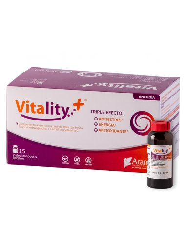 VITALITY PLUS VIALES 15 Viales monodosis bebibles 30 ml